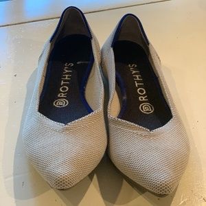 Rothy's Pointed Toe Flat, Size 8